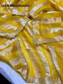 Sequined Tissue Organza Saree With Blouse-ISKWSR020426053