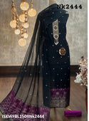 Munga Silk Kurti Kurti With Shantoon Bottom And Dupatta-ISKWFBL1504Nk2444