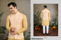 Sequined Men's Kurta And Pajama Set-ISKM150461271/61272/61273/61274
