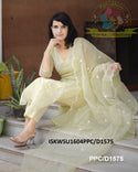 Embroidered Kota Doriya Kurti With Cotton Pant And Dupatta-ISKWSU1604PPC/D1575