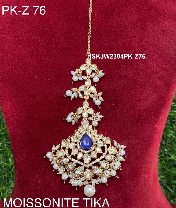 Kundan Maang Tikka-ISKJW2304PK-Z76