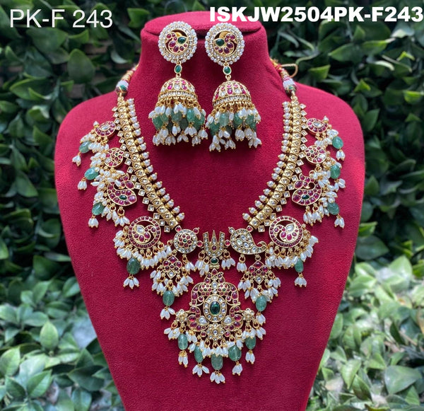 Temple Jewelry Set-ISKJW2504PK-F117