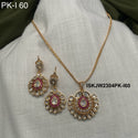 Kundan Pendant Set-ISKJW2304PK-I60