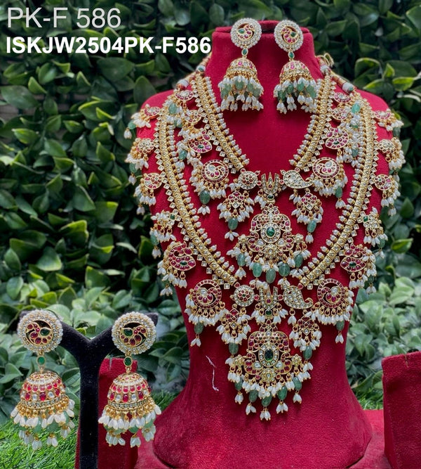 Temple Jewelry Set-ISKJW2504PK-F586