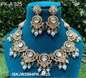 Kundan Jewelry Set-ISKJW2904PK-A325