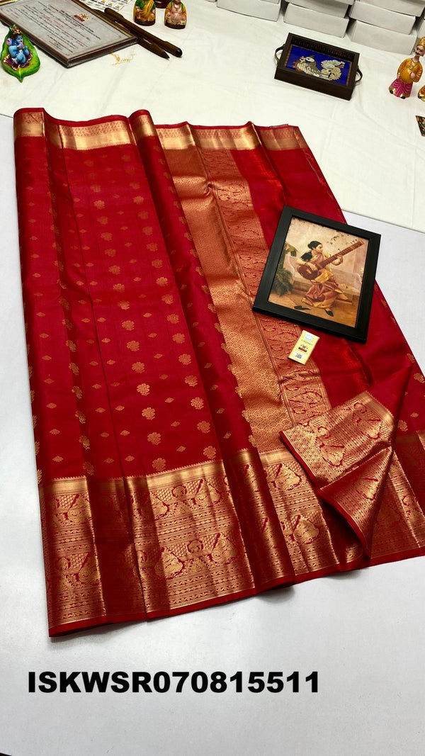 Kanchipuram Silk Saree With Blouse-ISKWSR070815511