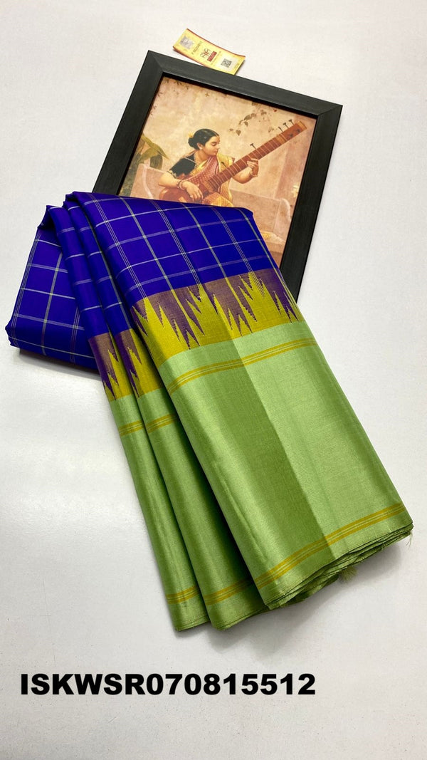 Kanchipuram Handloom Silk Saree With Blouse-ISKWSR070815512