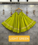 Sequined Rayon Cotton Skirt-ISKWNAV18081879