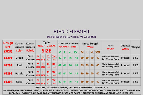 Self Zari Weaved Viscose Kurta With Printed Dupatta-ISKM190861291/92/93/94