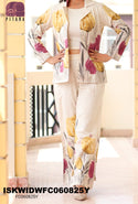 Digital Printed Cotton Co-Ord Set-ISKWIDWFC060825Y/FC060825L