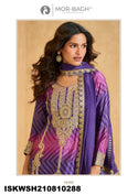 Embroidered Chinon Kurti With Sharara And Dupatta-ISKWSH210810288/289/290