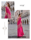 Embroidered Palazzo Set-ISKWIDW220810082