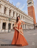 Embroidered Palazzo Set-ISKWIDW220810083