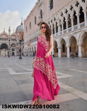 Embroidered Palazzo Set-ISKWIDW220810082