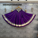 Sequined Rayon Cotton Lehenga-ISKWNAV28083398