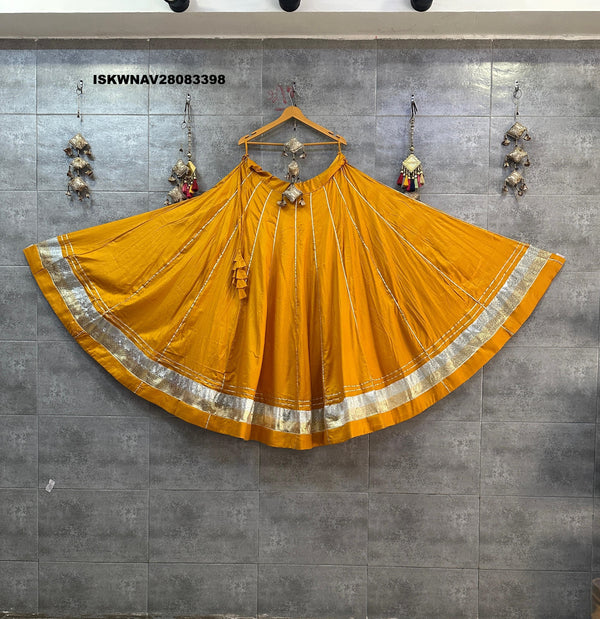 Sequined Rayon Cotton Lehenga-ISKWNAV28083398