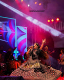 Digital Printed Butter Silk Lehenga With Blouse And Dupatta-ISKWNAV23054347