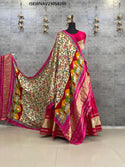 Gaji Silk Lehenga With Blouse And Digital Printed Modal Dupatta-ISKWNAV23054350