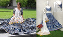 Digital Printed Butter Silk Lehenga With Blouse And Dupatta -ISKWNAV2405KS1155