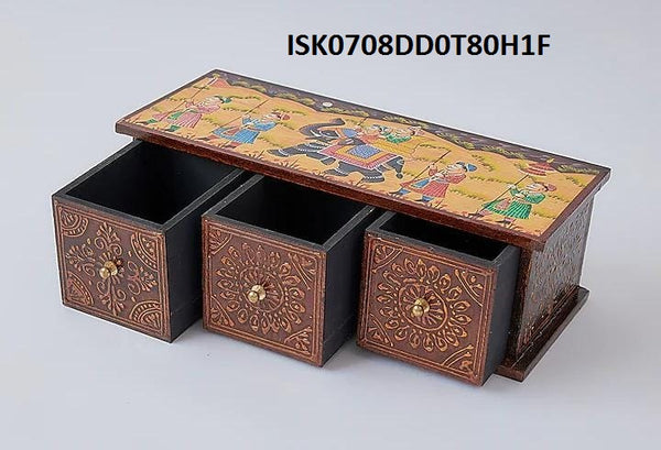 Hand Painted Wooden Drawer-ISK0708DD0T80H1F