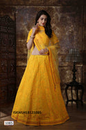 Sequined Silk Lehenga With Blouse And Dupatta-ISKWLH18121085