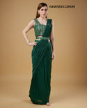 Imported Ready To Wear Saree With Blouse-ISKWSR25124599
