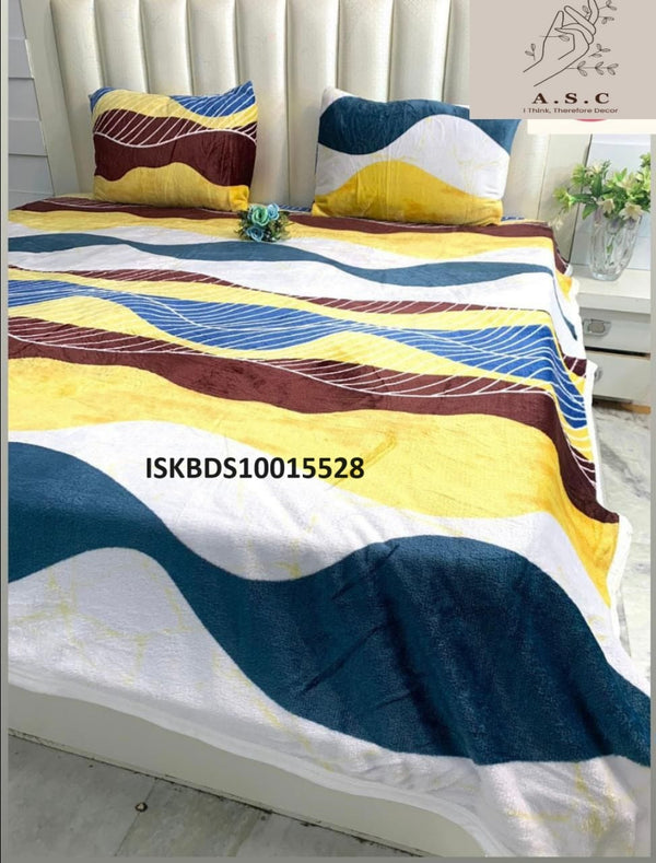 King Size Warm Bedsheet Set-ISKBDS10015528
