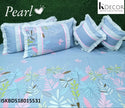 Printed Cotton Bedsheet With Pillow Cover-ISKBDS18015531