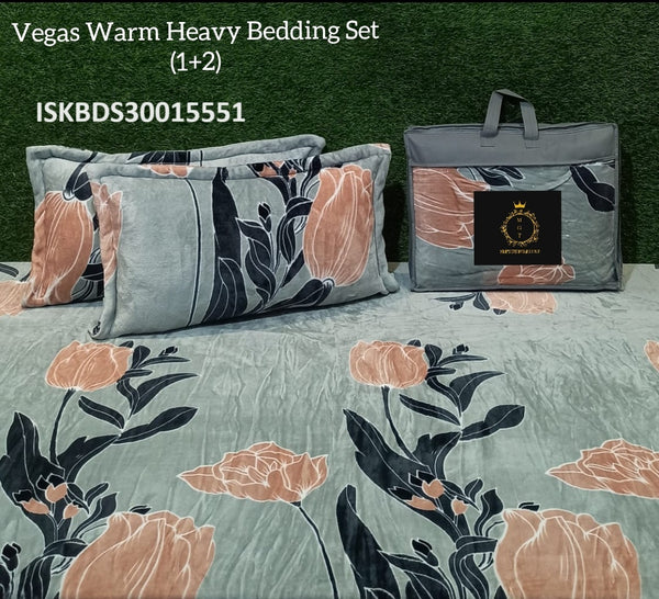 King Size Warm Bedsheet Set-ISKBDS30015551