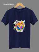 Printed Cotton T-Shirt-ISKM09021238