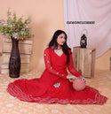 Lehariya Printed Georgette Dress-ISKWDR01038800