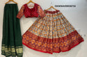 Printed Pashmina Silk Lehenga With Blouse And Modal Silk Dupatta-ISKWNAV09038756