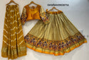 Printed Pashmina Silk Lehenga With Blouse And Modal Silk Dupatta-ISKWNAV09038756