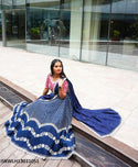 Embroidered Chinon Lehenga With Blouse And Georgette Dupatta-ISKWLH13031051