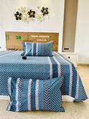 Cotton Jambo Kingsize Bedsheet With Pillow Cover-ISKBDS05045600