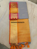Zari Weaved Tussar Silk Saree-ISKWSR10045879