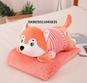 Kid's Toy Blanket Cum Pillow-ISKBDS011045635