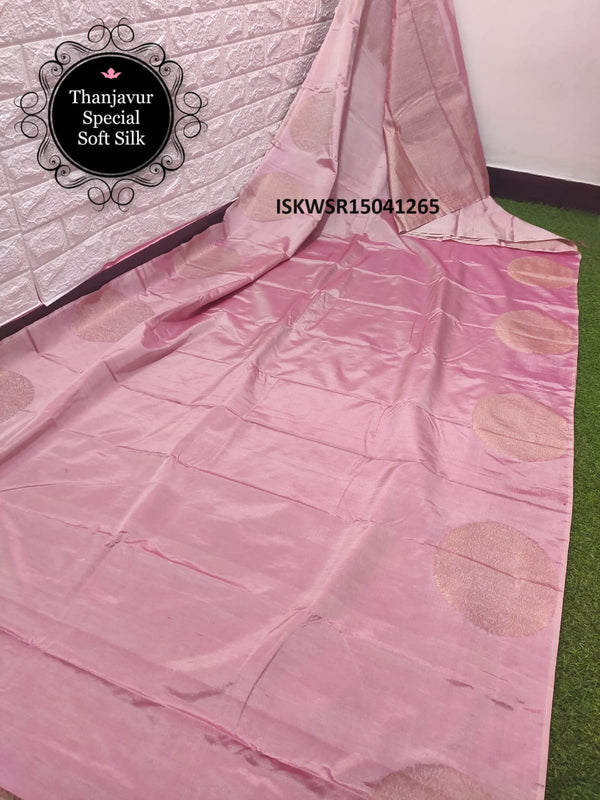 Zari Weaved Silk Saree With Blouse-ISKWSR15041265