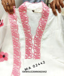 Embroidered Silk Kurti With Maslin Silk Pant And Organza Dupatta-ISKWSU2204MA02442