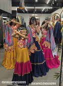 Couple's Wear And Kid's Lehenga Choli And Kurta Pajama Set-ISKWLH29050099/ISKM29050099/ISKWKD29050099