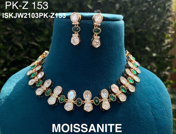 Kundan Jewelry Set-ISKJW2103PK-Z153