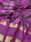 Zari Weaved Handloom Silk Saree With Blouse-ISKWSR2204W4260