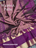 Zari Weaved Handloom Silk Saree With Blouse-ISKWSR2204W4260