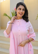 Embroidered Malmal Cotton With Pant And Dupatta-ISKWSU22045616