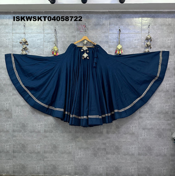 Sequined Silk Skirt-ISKWSKT04058722