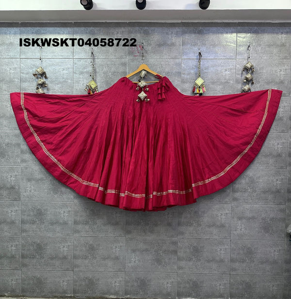 Sequined Silk Skirt-ISKWSKT04058722
