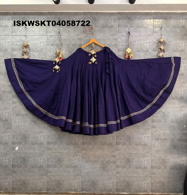Sequined Silk Skirt-ISKWSKT04058722