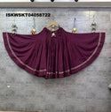 Sequined Silk Skirt-ISKWSKT04058722