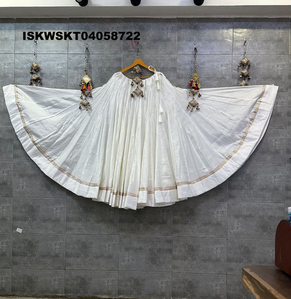 Sequined Silk Skirt-ISKWSKT04058722