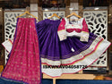 Printed Silk Lehenga With Blouse And Dupatta-ISKWNAV04058726